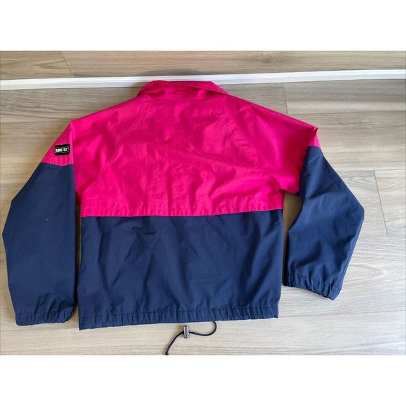 Lightweight Gore-Tex Jacket Pink Blue  Womens Size Medium Vintage Black Ice - Picture 11 of 13